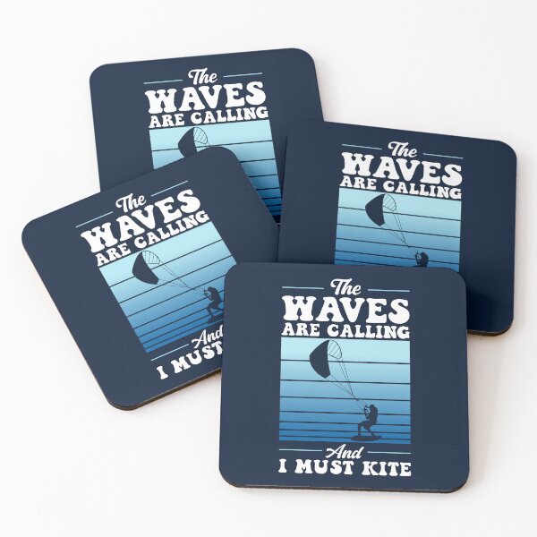 Item preview, The waves are calling and i must kite! designed and sold by T&C Finesse.