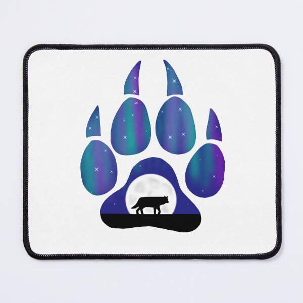 Item preview, Northern Lights Lone Wolf designed and sold by Cryptid-Crafter.
