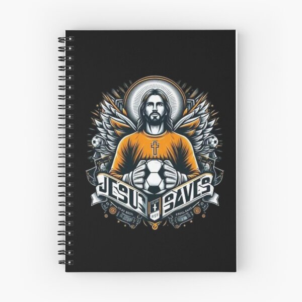 Item preview, "Jesus Saves Soccer Goalie" . JESUS FOOTBALL designed and sold by Obinne.
