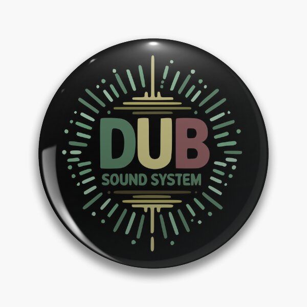 Item preview, dub music sound system logo designed and sold by CutOriginalArt.