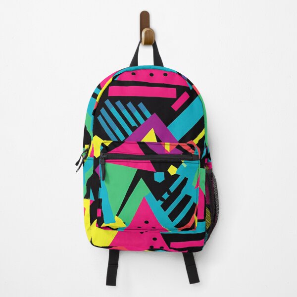 Item preview, “Neon Glow: Vibrant Geometric Pattern” designed and sold by Art-Vortex-fr.