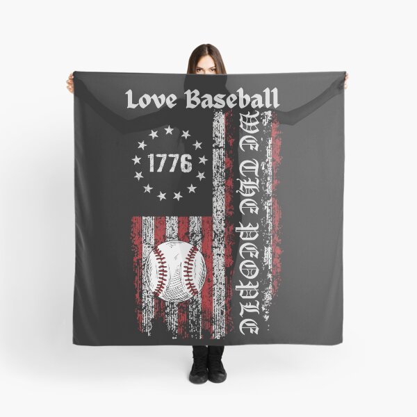 Item preview, Distressed Flag We The People Love Baseball designed and sold by AlienOccupation.