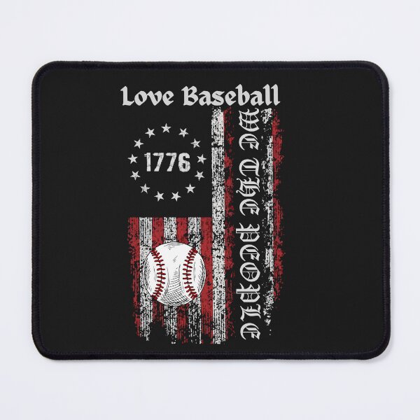 Item preview, Distressed Flag We The People Love Baseball designed and sold by AlienOccupation.