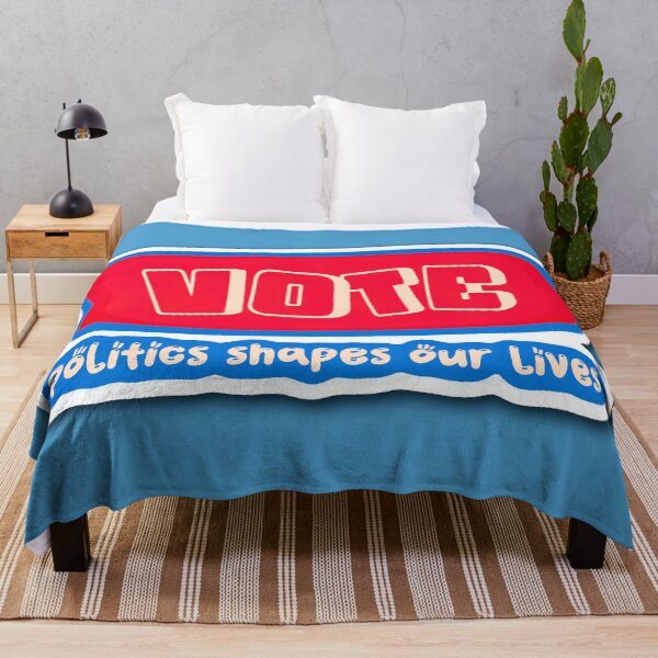 Item preview, vote_Politics shapes our lives designed and sold by jessie848v.