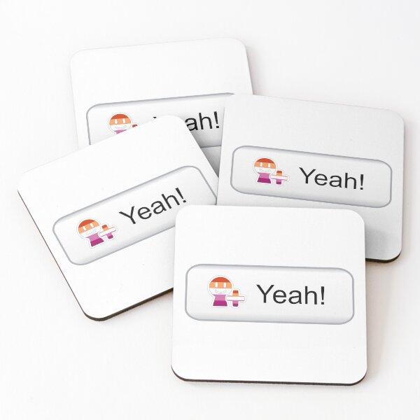 Item preview, Lesbian Pride Yeah React designed and sold by everything4eva.