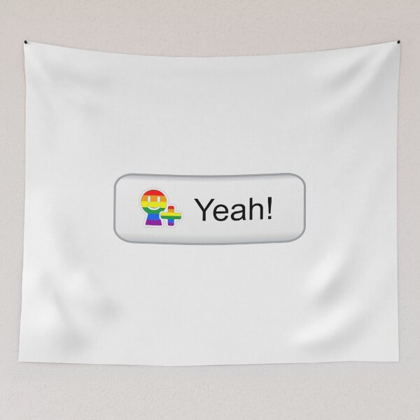 Item preview, Rainbow Pride Yeah React designed and sold by everything4eva.