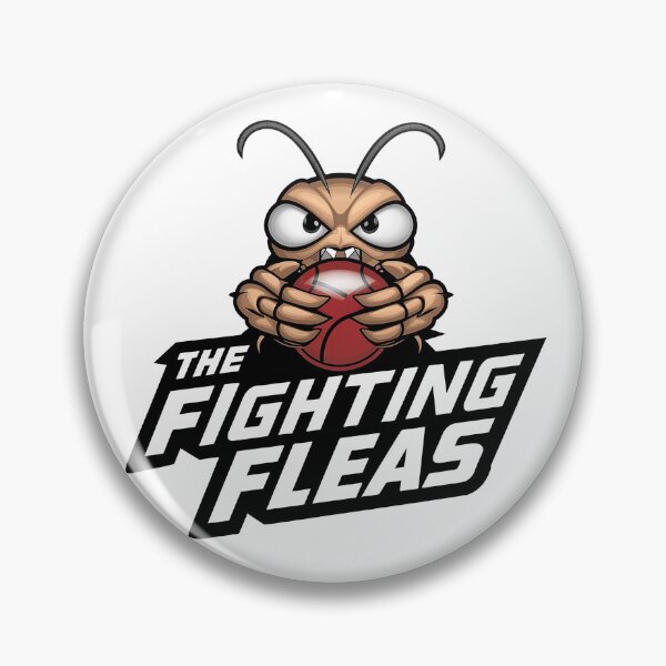 Item preview, Get Bitten by the Bug of Excitement - Cheer for The Fighting Fleas! designed and sold by 3MillsDesign.