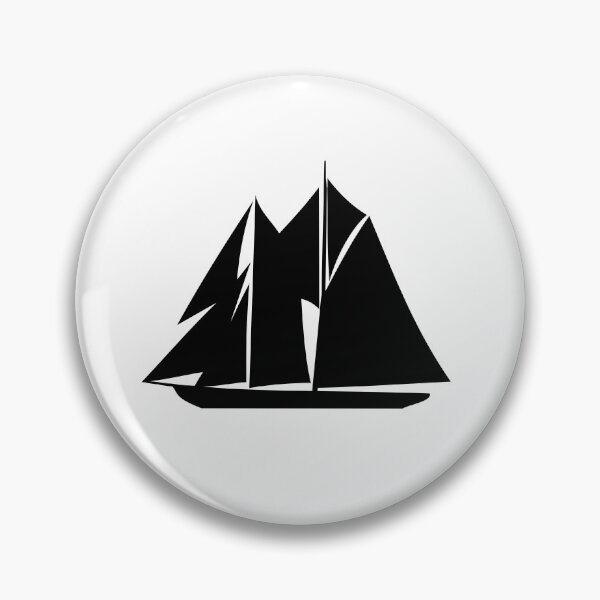 Item preview, Schooner Vignette Black Design designed and sold by Kevin Cameron.