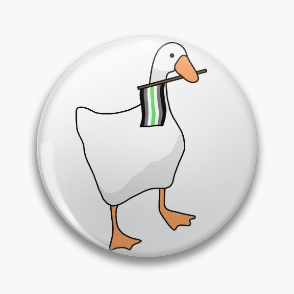 Item preview, Untitled Goose Game Gender Meme Agender Version designed and sold by Cryptid-Crafter.