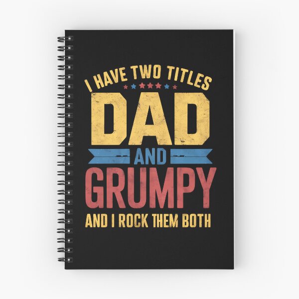 Item preview, I Have Two Titles Dad And Grumpy Fathers Day Grandpa designed and sold by SlocifieShop.