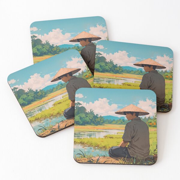 Item preview, “Serenidad junto al río” designed and sold by Peak Bazaar.