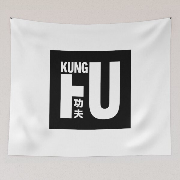 Item preview, Kung Fu (Black) designed and sold by STUDIO-72.