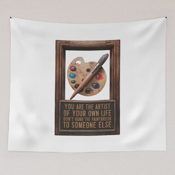 Item preview, Inspiring Artist Shadow Box Art, you are the artist of your own life designed and sold by OLIHESSEL.
