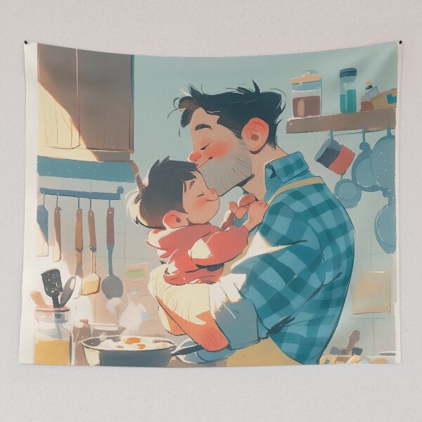 Item preview, Father's day love designed and sold by Nowshin Tasnim.