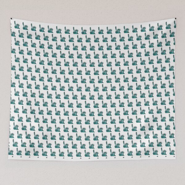 Item preview, Iconic American Landmark Pattern designed and sold by EnchantedDecor.