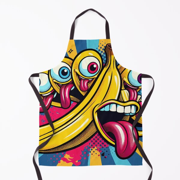 Aperçu de l'œuvre Whacky Pop Art Bananas : une explosion de couleurs et de plaisir créée et vendue par Vitalka-uk.