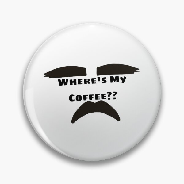 Vista previa del artículo con la obra «Detective ¿Dónde está mi café?», diseñado y vendido por Ian_HeRocks.
