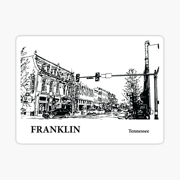 Item preview, Franklin Tennessee designed and sold by Lakeric.