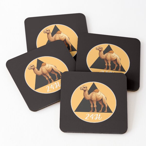 Item preview, A camel in a circle with the inscription 24H designed and sold by Lucky Day Shop 777.