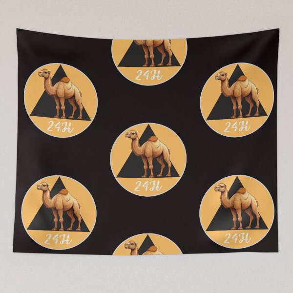Item preview, A camel in a circle with the inscription 24H designed and sold by Lucky Day Shop 777.