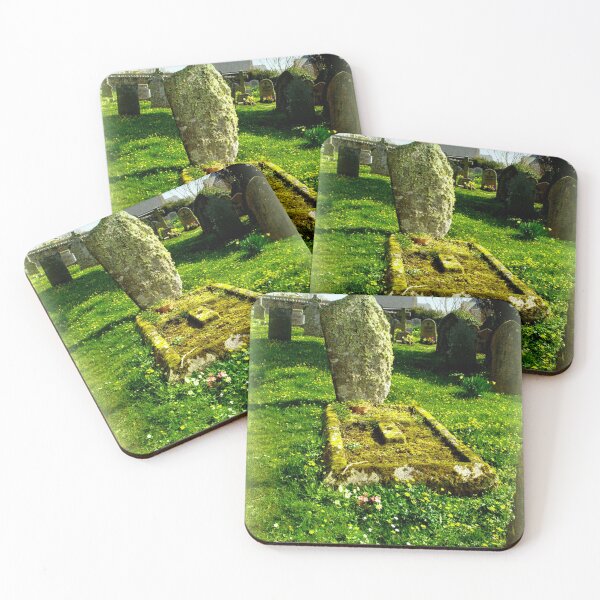 Item preview, Grave of Moss and Flowers in Blisland Village designed and sold by Charmiene Maxwell-Batten.