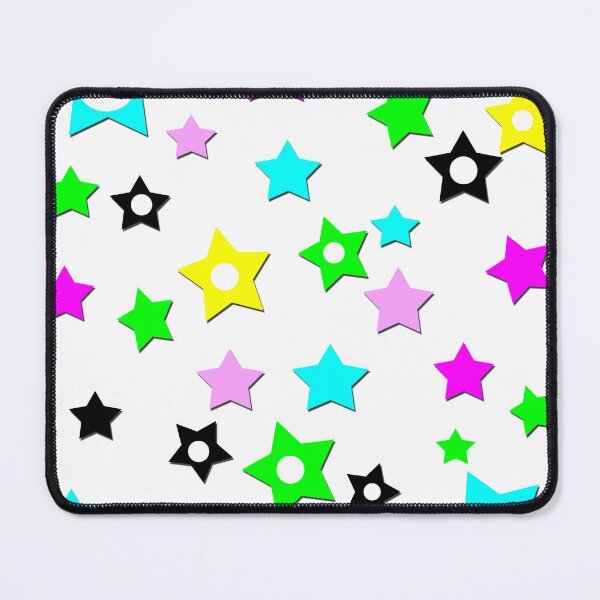 Item preview, Pattern with different color stars designed and sold by fuzzyfox.