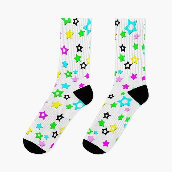 Item preview, Pattern with different color stars designed and sold by fuzzyfox.