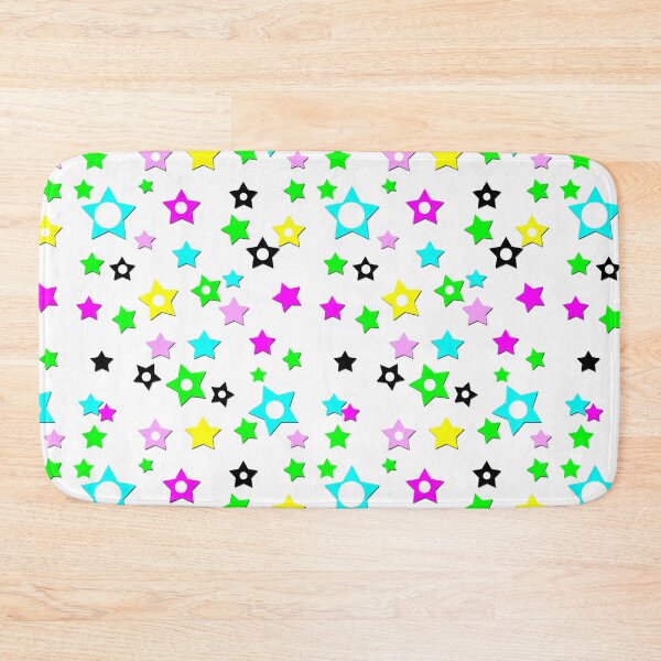 Item preview, Pattern with different color stars designed and sold by fuzzyfox.