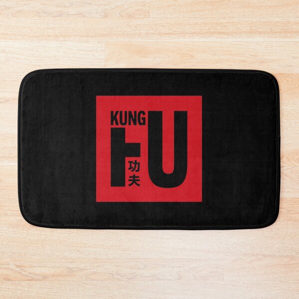 Item preview, Kung Fu (Red on black) designed and sold by STUDIO-72.