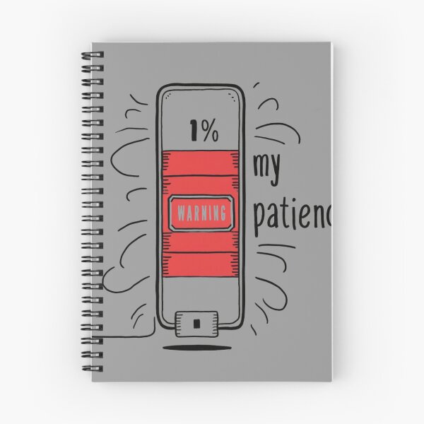 Item preview, Don't test my patience, is running low  designed and sold by Ajax90.