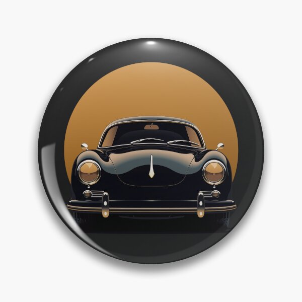 Item preview, Porsche 356 Golden Sun Front illustration designed and sold by blackdogshop.