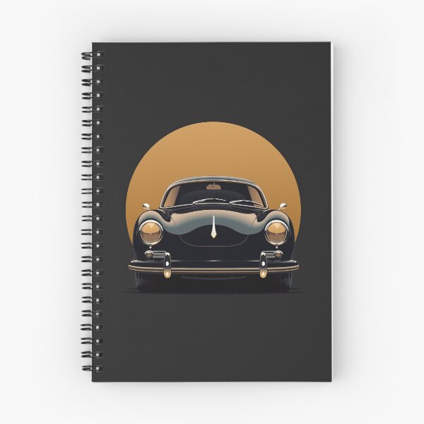 Item preview, Porsche 356 Golden Sun Front illustration designed and sold by blackdogshop.