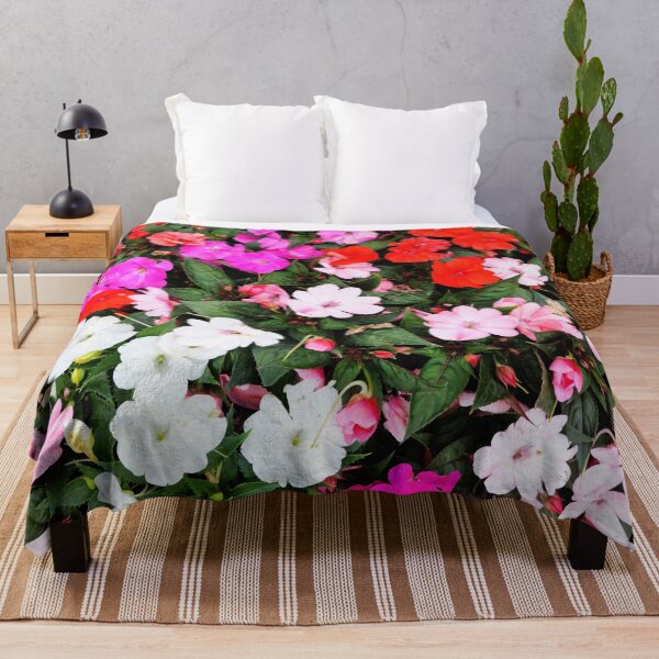 Item preview, Colorful Flowering Impatiens Plants designed and sold by Gaboro.