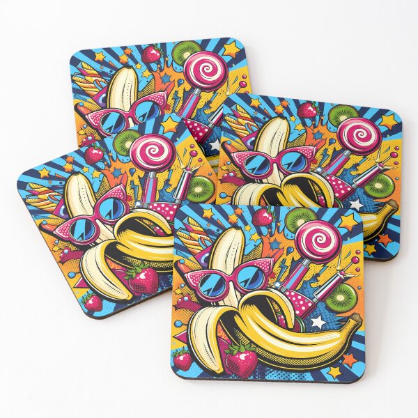 Item preview, Banana Party: Vibrant Pop Art Extravaganza designed and sold by Vitalka-uk.