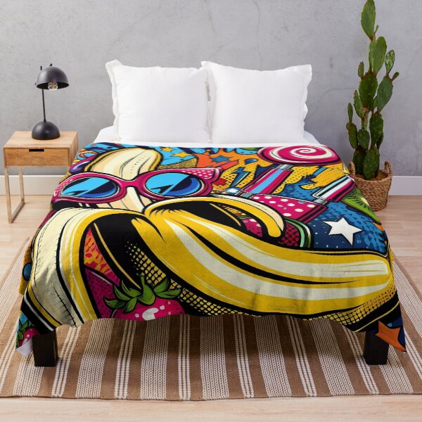Item preview, Banana Party: Vibrant Pop Art Extravaganza designed and sold by Vitalka-uk.