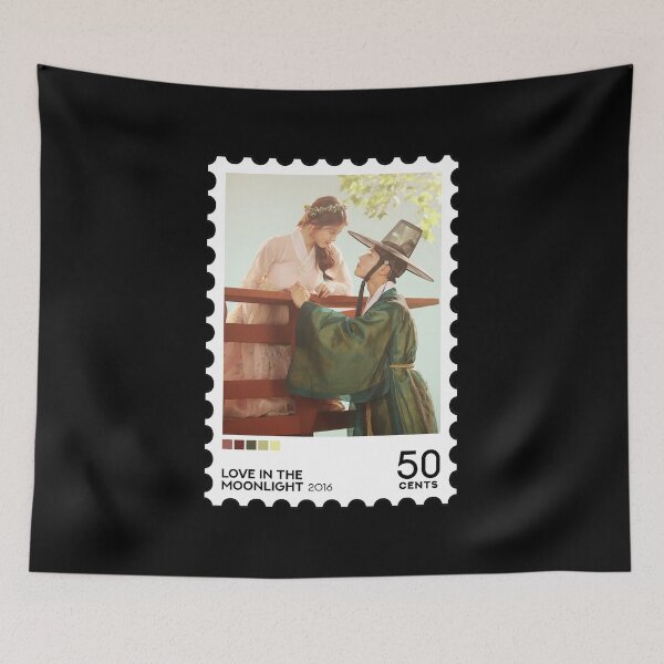 Item preview, Love in the Moonlight (2016) Stamp designed and sold by RabbitK.