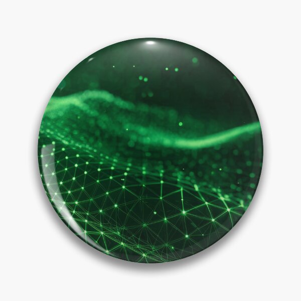 Item preview, Vibrant Digital Terrain: Interconnected Nodes designed and sold by homydesign.