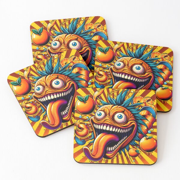 Item preview, Zesty Mania: Explosive Orange Pop Art designed and sold by Vitalka-uk.