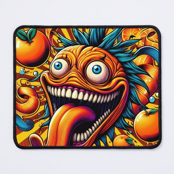 Item preview, Zesty Mania: Explosive Orange Pop Art designed and sold by Vitalka-uk.