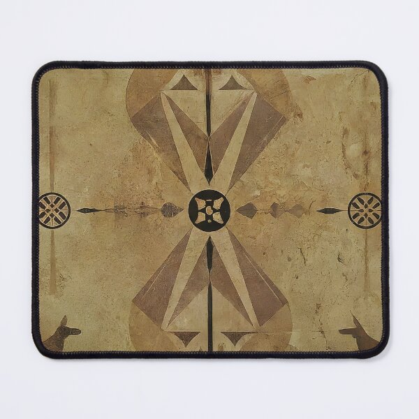 Item preview, Echoes of Anubis: Geometric Art with a Hidden Constellation (Egyptian Inspired) designed and sold by PixelPonder.