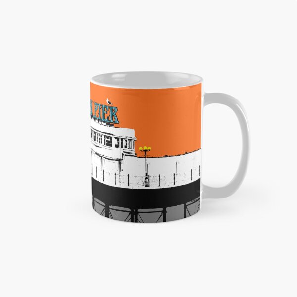 Item preview, Billy BRightOn on Brighton Pier Pop Art Orange designed and sold by StudioFlea.