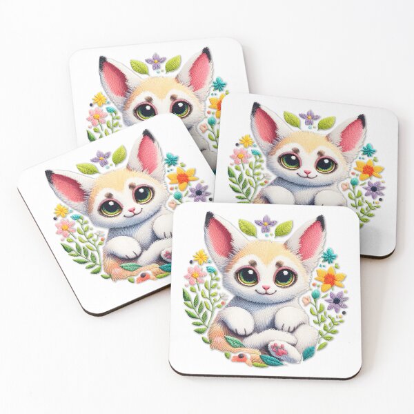 Item preview, Cute  Animal Embroidery  designed and sold by aliraweb.
