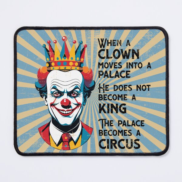 Item preview, Clown in the Palace Satirical Political Circus designed and sold by FocusChillax.