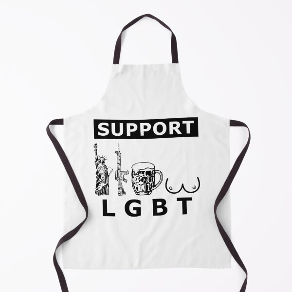 Item preview, LGBT Liberty Guns Beer Tits, support designed and sold by LaughingProf.