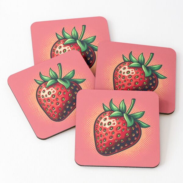 Item preview, Strawberry Delight: Pop Art Berry Bliss designed and sold by Vitalka-uk.