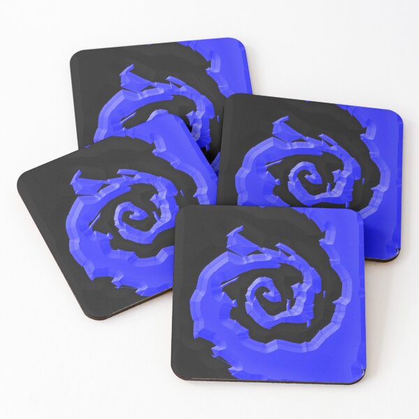 Item preview, Black and Blue Swirl Pattern designed and sold by TheRulerofEarth.
