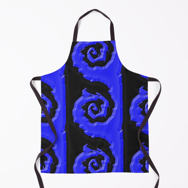 Item preview, Black and Blue Swirl Pattern designed and sold by TheRulerofEarth.