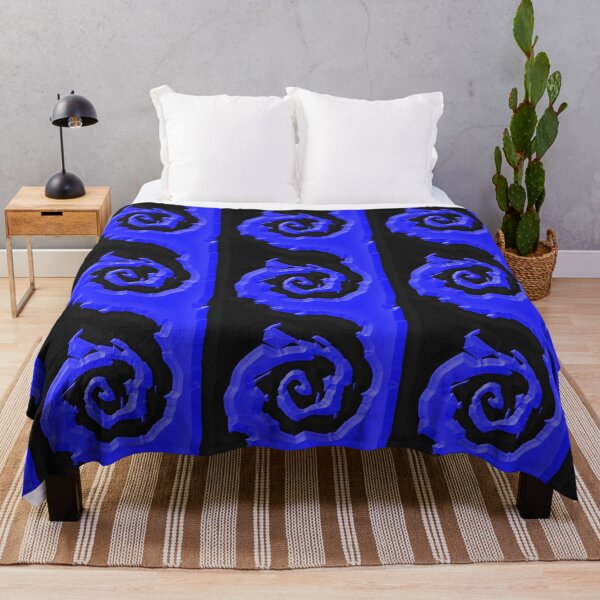 Item preview, Black and Blue Swirl Pattern designed and sold by TheRulerofEarth.