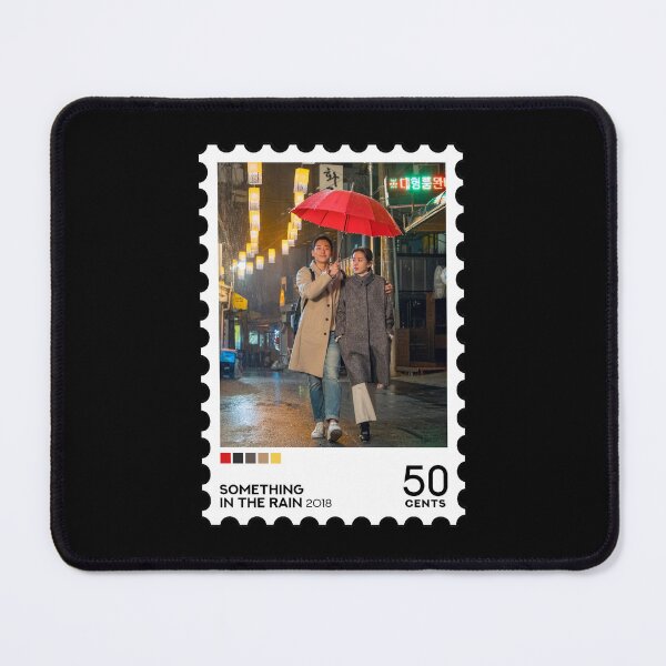 Item preview, Something in the Rain (2018) Stamp designed and sold by RabbitK.