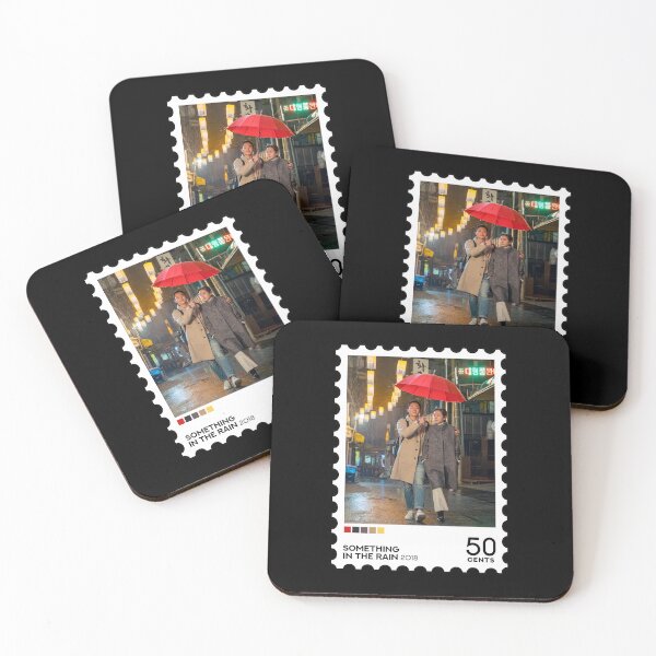 Item preview, Something in the Rain (2018) Stamp designed and sold by RabbitK.